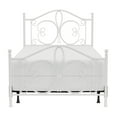 thumbnail image 2 of Hillsdale Furniture Ruby Queen Metal Bed, Textured White, 2 of 11