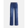 thumbnail image 4 of Madden NYC Women’s Ultra 90's Jeans with Bow Embroidery, 32'' Inseam, Sizes 00-18, 4 of 4