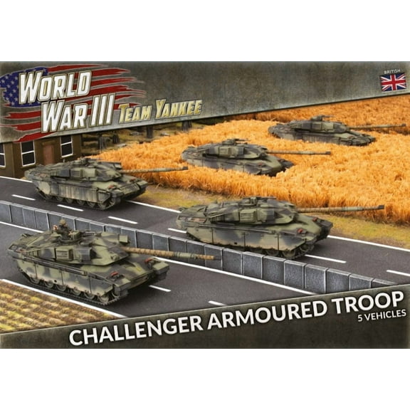 World War III Team Yankee: British Challenger Armoured Troop