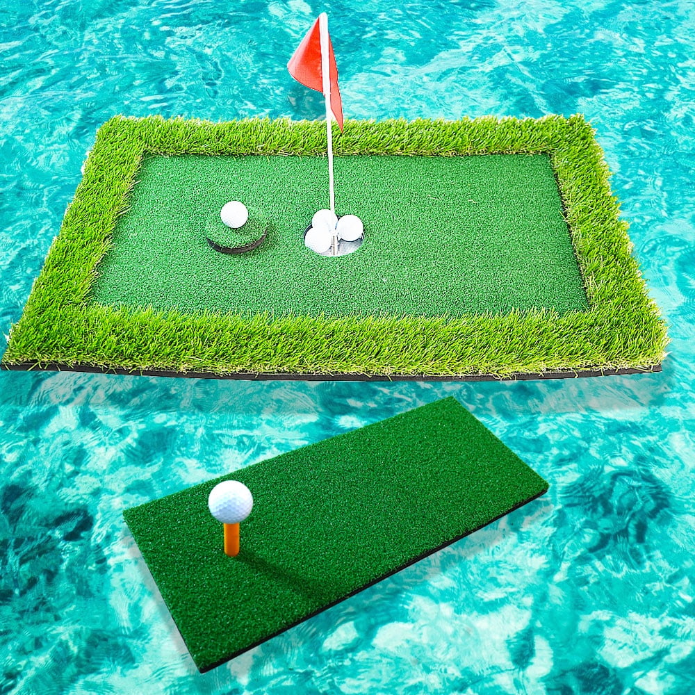 Floating Golf Green for Pool, Floating Chipping Green, Pool Golf Turf