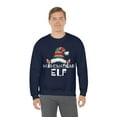 thumbnail image 5 of Mathematician Elf Christmas Unisex Sweatshirt, S-2XL Holidays Xmas Elves, 5 of 9