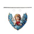 thumbnail image 1 of Adorno colgante de Ángel, cartel colgante para el Día de San Valentín, decoraciones para el Día de San Valentín, placa de pared de fácil instalación, 1 of 9