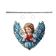 thumbnail image 1 of Adorno colgante de ángel, cartel colgante del día de San Valentín para puerta principal de oficina, 1 of 9