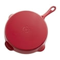 thumbnail image 4 of Staub Cast Iron 11-inch Traditional Skillet - Cherry, 4 of 7