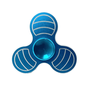 Fidget Spinners, UFO Tri-Spinner Hand Spinner Toys for Kids/Adults Blue