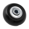 thumbnail image 3 of Dsseng Kit de Remplacement de Roue de Bagage SmoothRoll 54x18mm - Roues Pivotantes Silencieuses pour Chariot/caisse Design à Double Roulement en Caoutchouc PU Installation Facile Inclus, 3 of 9
