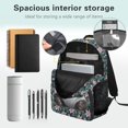thumbnail image 5 of HUIACONG Backpack for Girls Boys for Students Ages 6-18 Galaxy Axolotl Print Large Capacity Ergonomic Padded Adjustable Straps Water Resistant for Elementary Middle High School Back to School, 5 of 7