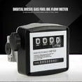 thumbnail image 4 of Mechanical Fuel Gauge 4-Digit Fuel Flow Mechanical Fuel Flow Meter 25Mm (1 inch Internal Thread) 5-, 4 of 5
