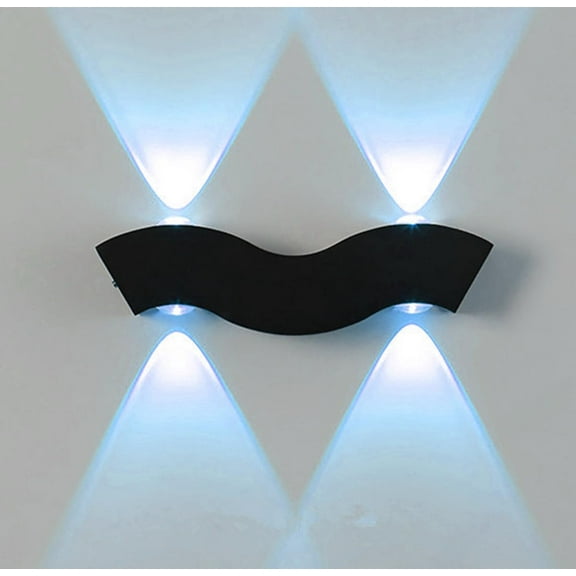 EONQY Modern LED Wall Lights, 7W Creative LED Wall Light, Indoor Wall Lamp for Bedroom Living Room Hallway