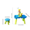 thumbnail image 3 of L'ensemble de Table de Jeu d'Eau Comprend une Pelle, un Seau, une Table à Sable, une Table à Boue et d'Autres Jouets de Plage pour Garçons et Filles, Convient aux Enfants de Plus de 3 Ans, Jeu Extérieur, Table de Jeu Extérieure pour Tout-Petits, Flotteur de Piscine, 3 of 4