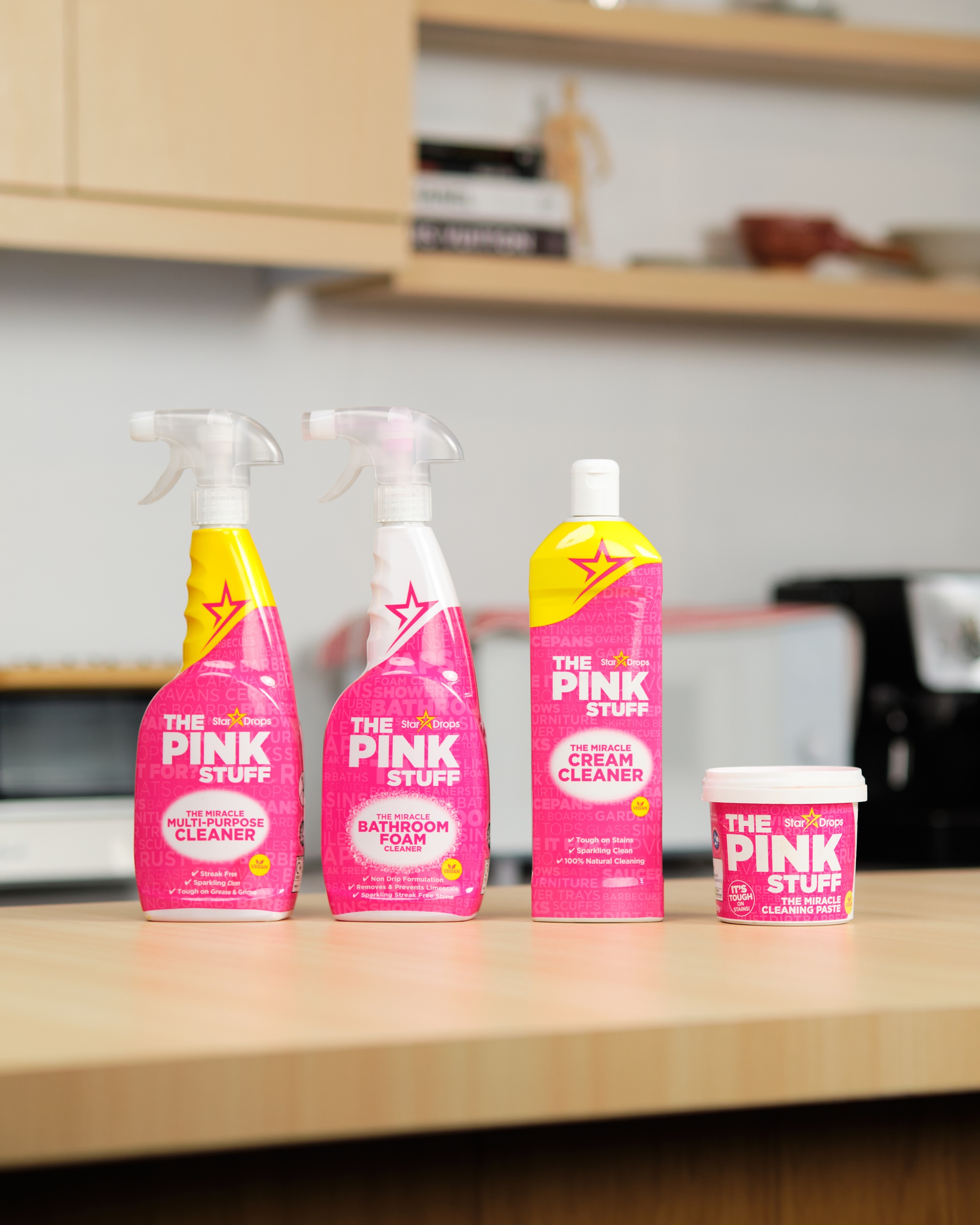 The Pink Stuff - Ultimate Bundle (1 Cleaning Paste, 1 Multi-Purpose Spray, 1 Cream Cleaner, 1 Bathroom Foam Cleaner) - image 3 of 8