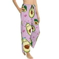 thumbnail image 2 of Fotbe Different Avocados Women's Pajama Pants,Sleepwear Pants,Pj Bottoms Drawstring And Pockets-Large, 2 of 9