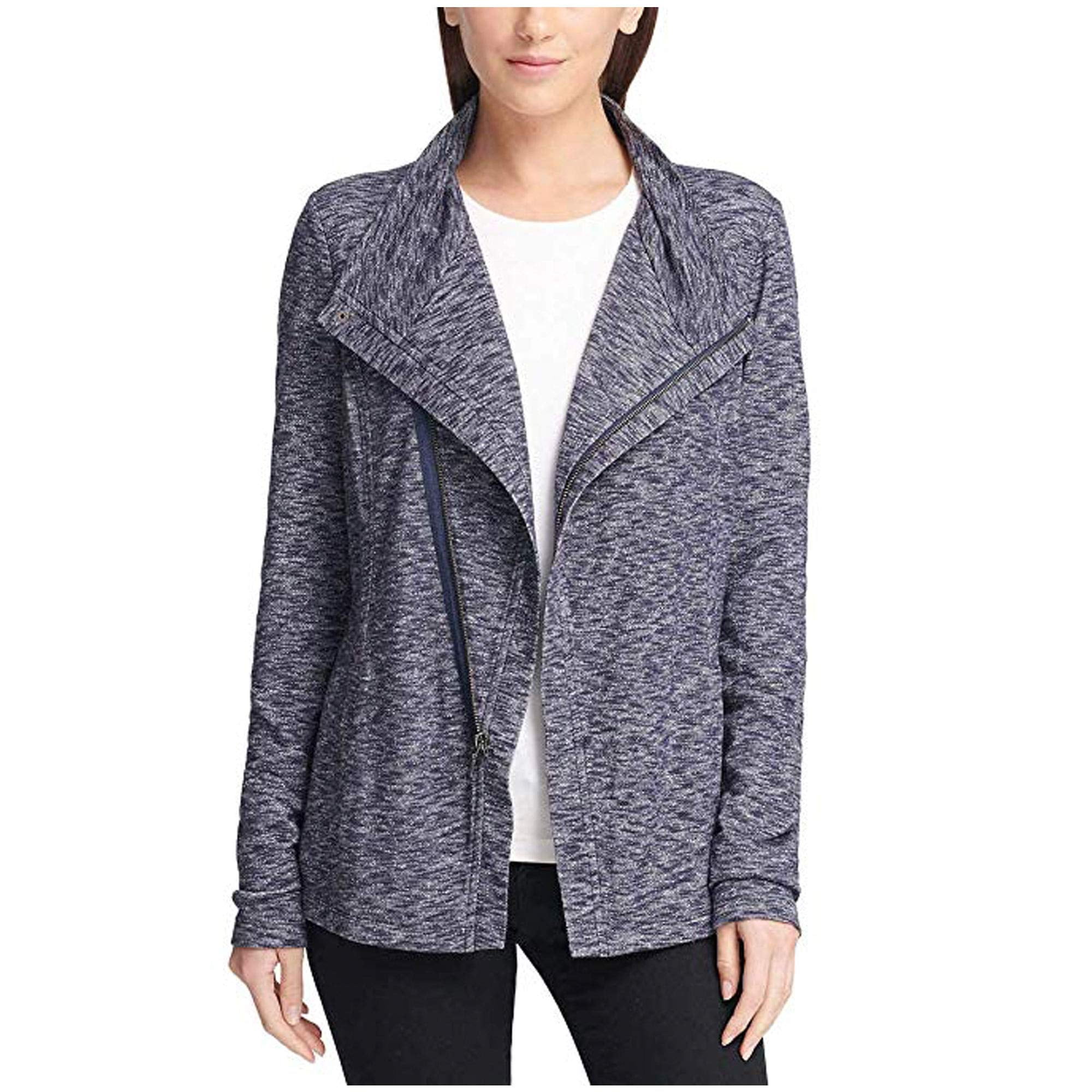 navy zip cardigan ladies