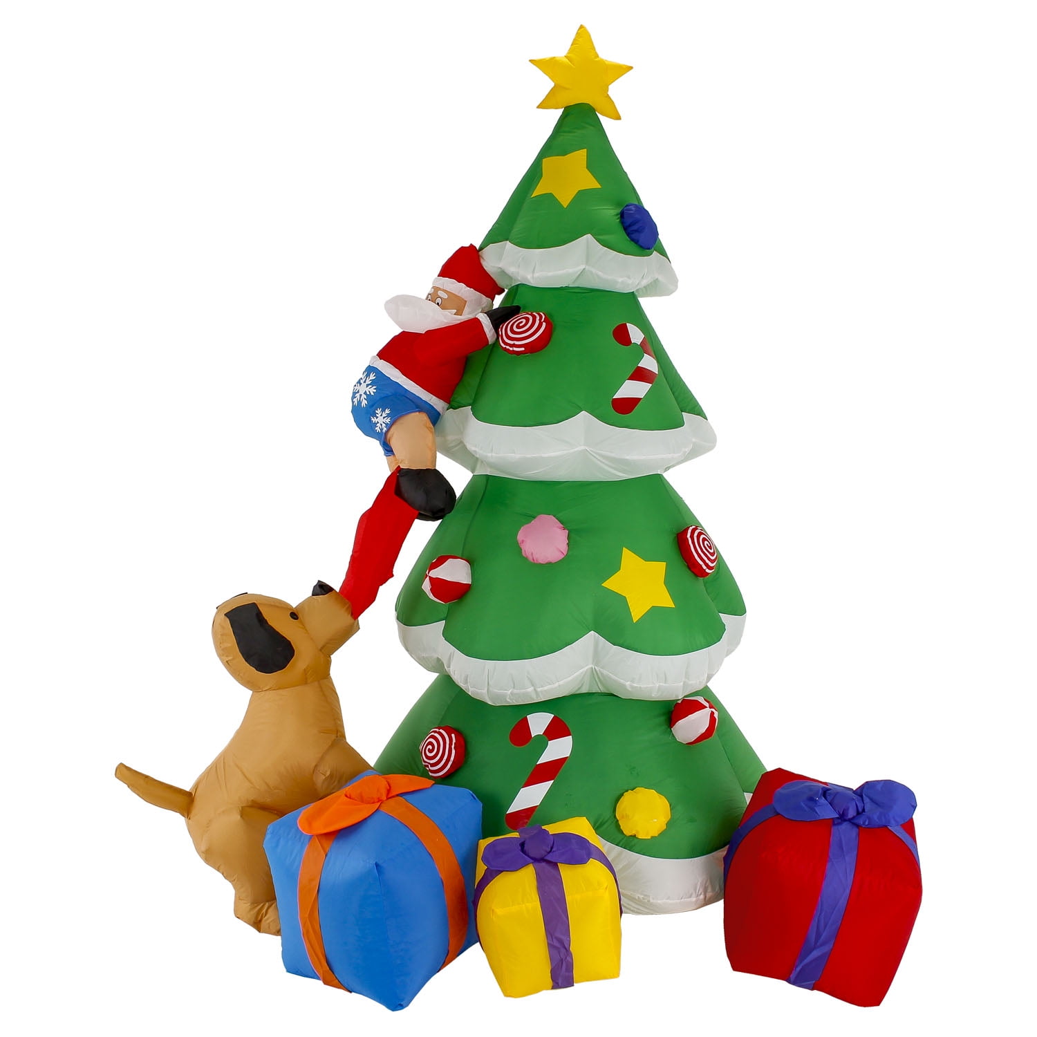 Ideas Monkey with Patch Kit Inflatable and Christmas Light Bulb Stickers Or Repair Patch Set Ropeastar Holiday Outdoor or Indoor Decorations Cute Yard Decoration for Christmas