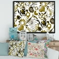 thumbnail image 2 of Designart 'Vital Abundance Of Wildflowers II' Modern Framed Canvas Wall Art Print, 2 of 5