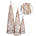 thumbnail image 6 of SET OF THREE NESTING TWIG CHRISTMAS TREES, 6 of 8