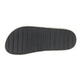 thumbnail image 6 of GC Shoes Women's Cork Platform Footbed Sandals, Casual Summer Comfort Slides, Criss Cross Strap Slip Ons, Ariane/Pewter/6, 6 of 6