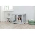 thumbnail image 2 of TRIXIE 29.5" Dog Crate, Indoor Crate Table for Dogs Up to 25 lb, Small Dog Kennel, Gray, 2 of 8