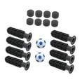 thumbnail image 3 of Dualoai 8x Table Football Replacement Handles Table Football Accessories Easy to Install Light Blue Footballs, 3 of 9