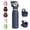 Navy Blue, variant on 24oz Stainless Steel Water Bottle with Phone Holder Lid, Pink