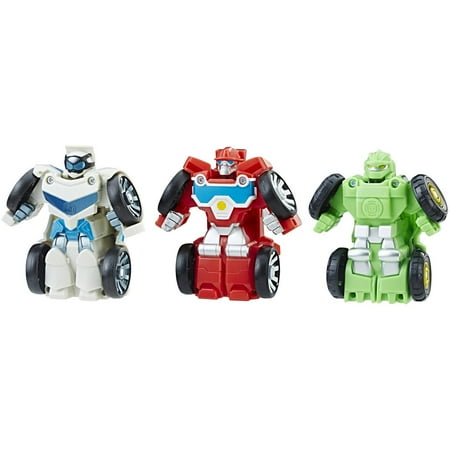 Playskool Heroes Transformers Rescue Bots Flip Racers Griffin Rock Stunt Team