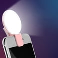 thumbnail image 4 of Peggybuy Mini Q Selfie Ring Light Portable Flash LED USB Clip Mobile Phone Fill Lamp, 4 of 9