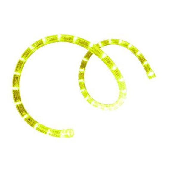 BirdDog CC-LIMEGREEN36 117 ft. 2-Wire Pre-Cut LED 120V Zombie Green Rope Light - 0.5 in.