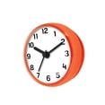 thumbnail image 1 of Reloj de baño moderno resistente al agua con ventosa para inodoros, cocinas y hogares. Naranja, 1 of 7