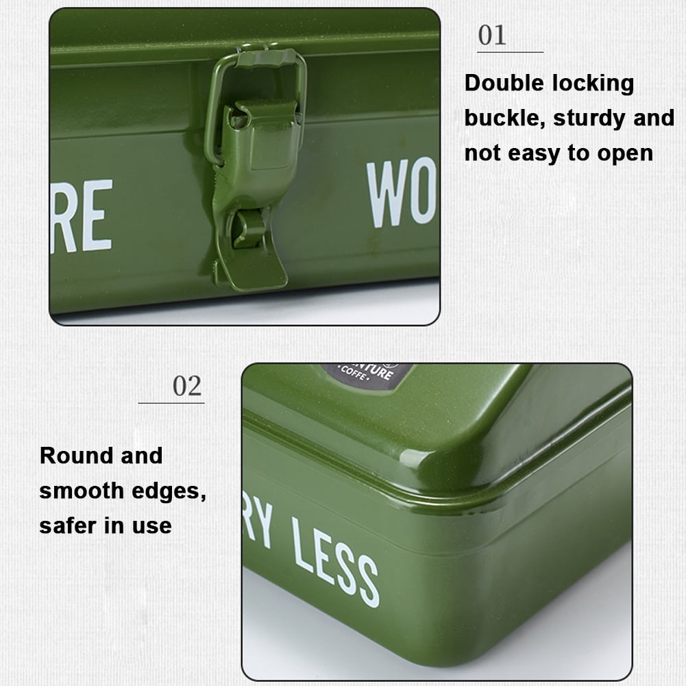 New-Folding Storage Camping Box with Wooden Egg Roll Table Board, 75L New-Folding Storage Camping Box with Wooden Egg Roll Table Board, 75L