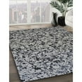thumbnail image 3 of Ahgly Company Machine Washable Indoor Square Transitional Silver Gray Area Rugs, 6' Square, 3 of 7