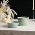 thumbnail image 5 of Stone Lain Claire 4-Piece Bowl Set Stoneware, Service for 4, Green, 5 of 6