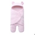 thumbnail image 4 of Wrap Your Newborn in Cozy Warmth with Our Ultra Soft Winter Fleece Teddy Bear Swaddle Blanket, 4 of 4