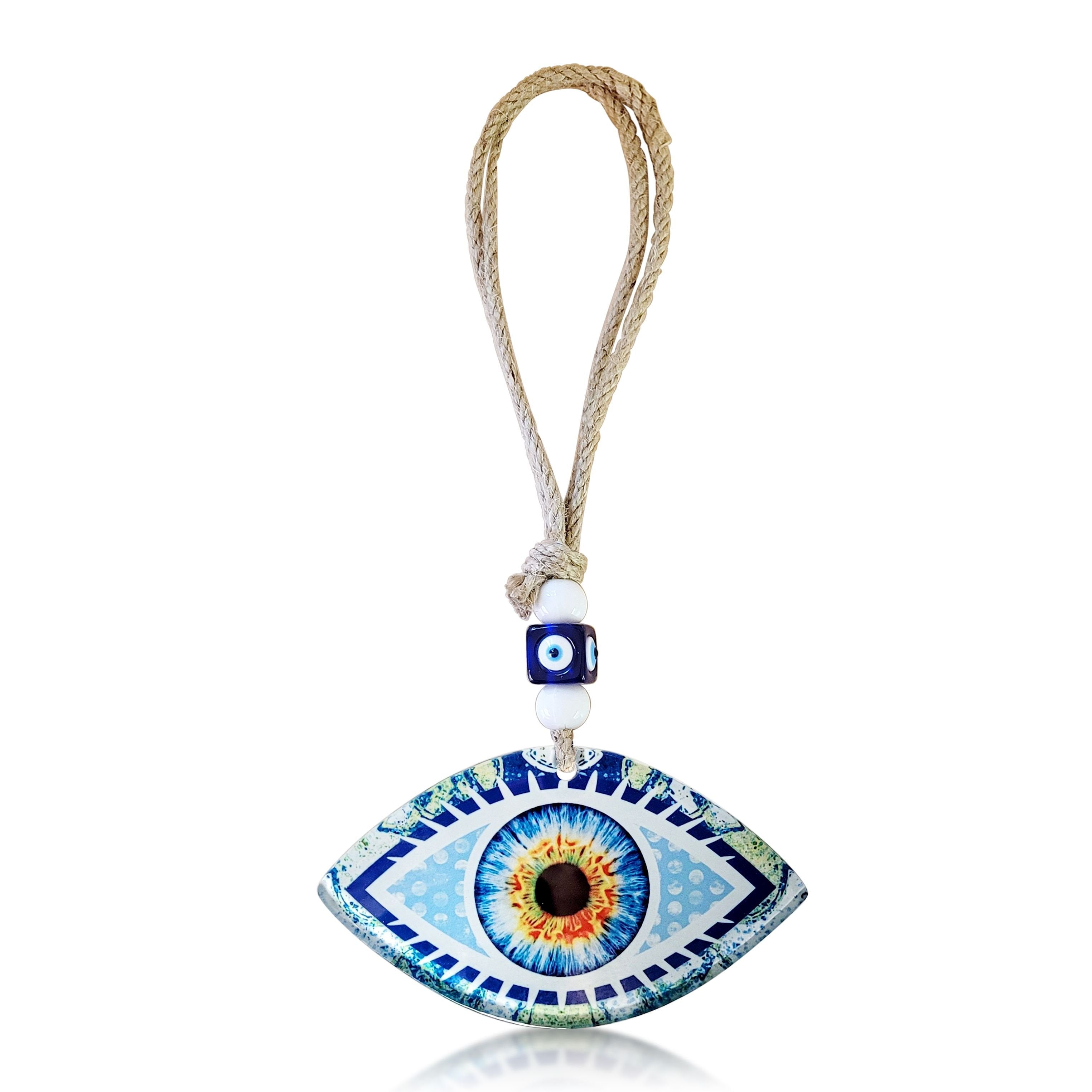 Glass Evil Eye Shape Wall Sculpture - Walmart.com