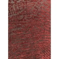 thumbnail image 3 of Plutus Crushed Wine Luxury Throw Pillow in Dark Red 20"L x26"W, 3 of 3