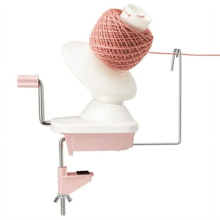 Yarn Ball Winder Manual Effortless Spinner Portable Roller for Crocheting Knitting Tool