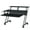 Black, variant on Office Desks Oak and Black 1-Drawer Writing Desk with USB Port,Home Office Desks