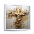 thumbnail image 2 of Designart "Faith'S Simple Emblem I" Religious Landscape Floater Framed Canvas Wall Art, 2 of 5