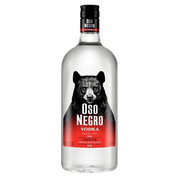 Pack de 2 Vodka Oso Negro 1.75 L