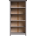 thumbnail image 5 of From the Tree Furniture Solid Pine Wood Bookcase – Tall Bookshelf with 4 Adjustable Shelves for Home, Office & Kids Room, 5 of 8