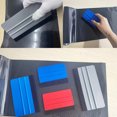 thumbnail image 2 of Escurridor de borde de fieltro, espátula raspadora de vinilo para coche, herramienta de envoltura de vinilo, escurridor de película sin arañazos, papel tapiz, herramientas de teñir ventanas más suave, 2 of 5