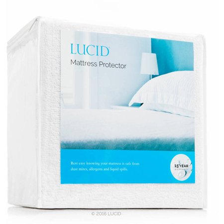 Lucid Premium Waterproof Pillow Protector, Set of 2