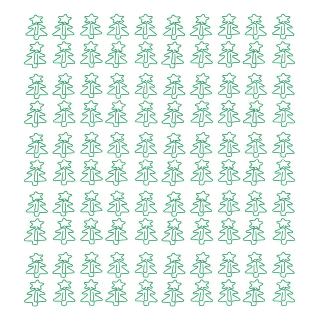 Pinces à Papier Mignonnes, Pinces à Papier en Forme 100 Pcs Légères Portables pour Classification de Fichiers