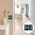 thumbnail image 7 of Yayeee Toggle Light Switch Wall Plate 2-Gang 4.56"x4.48" Decorative Outlet Cover, Rocket Pattern, 7 of 7