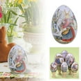 thumbnail image 2 of Easter Decoration Easter Bunny Colorful Decorative Candy Egg, 2 of 5