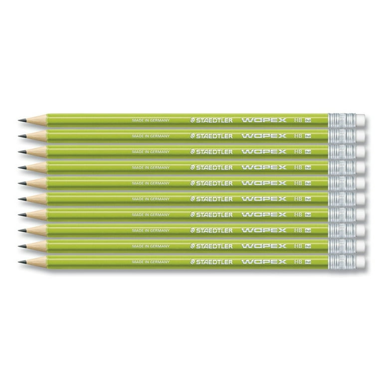 Wopex Extruded Pencil, HB (#2), Black Lead, Green Barrel, 10/Pack Wopex Extruded Pencil, HB (#2), Black Lead, Green Barrel, 10/Pack