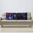 thumbnail image 5 of Naloa Glowing Chameleon Fantasy Art Body Pillow Cover, Pillowcases with Hidden Zipper Breathable Long Pillow Case (Pillows are not included,20x54 inch), 5 of 7