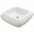 thumbnail image 1 of Polaris V100-B Bisque Évier de Récipient en Porcelaine Oreiller Haut, 1 of 1