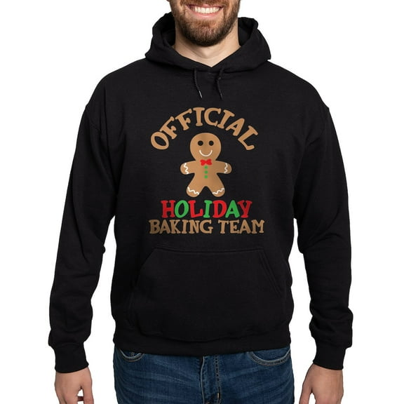 CafePress - Official Holiday Baking Team Hoodie (Dark) - Pullover Hoodie, Classic, Comfortable Hooded Sweatshirt
