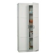 thumbnail image 5 of Bowery Hill Transitional Adjustable Storage Cabinet in White, 5 of 11