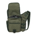 thumbnail image 4 of Bolso bandolera de lona vintage para hombre KAUKKO FH03-4-VERDE, 4 of 5
